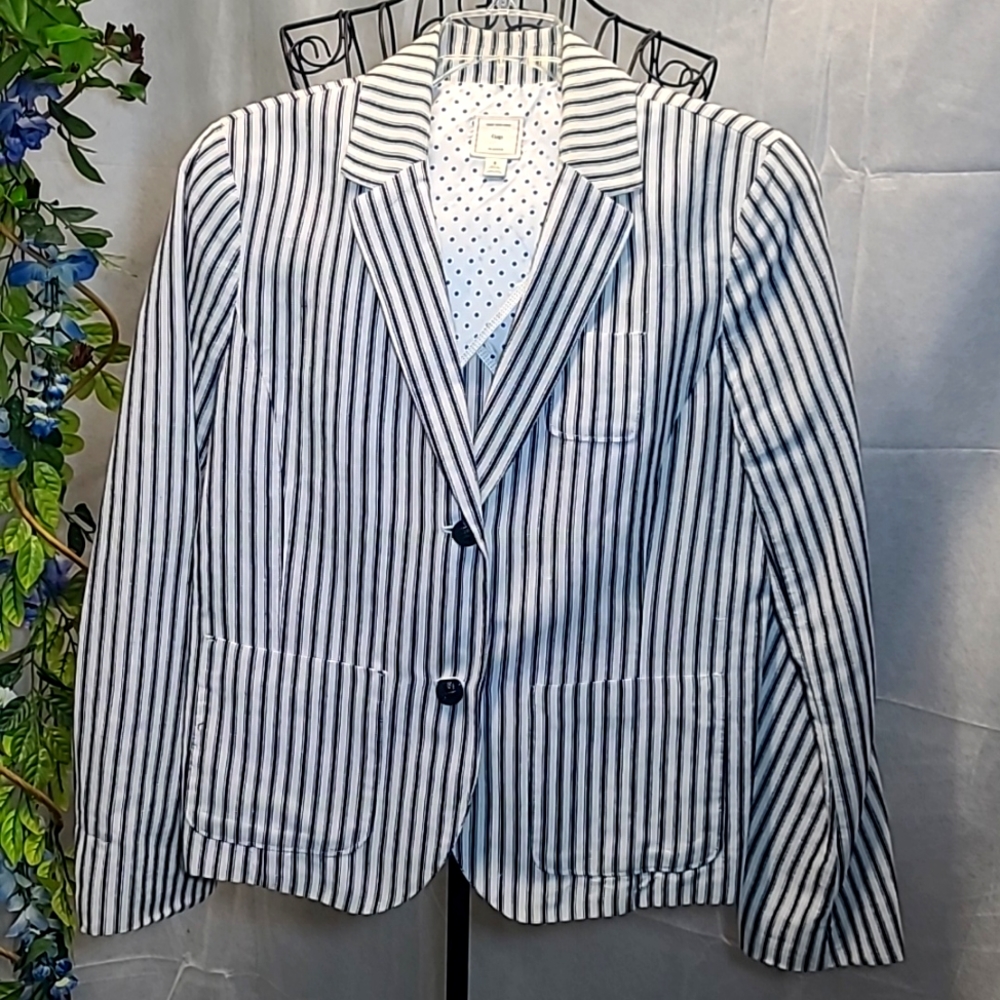 Gap Linen & Cotton Blazer Size 8